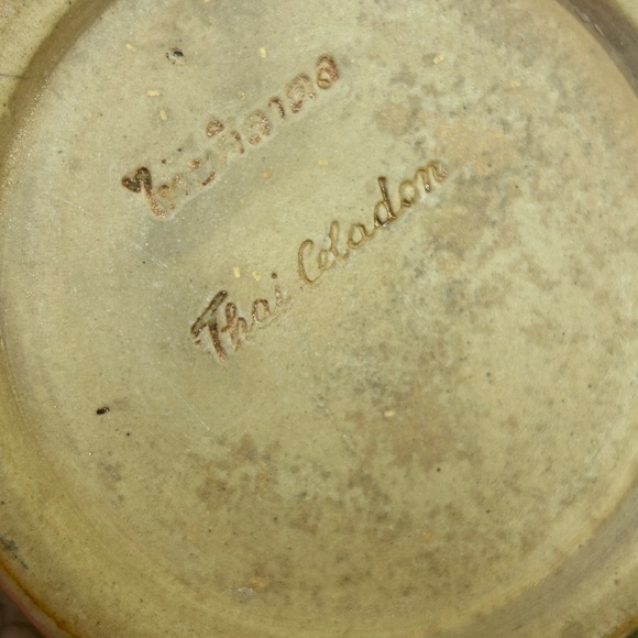 Artisan Green Ceramic Teapot - Picture 5 of 5